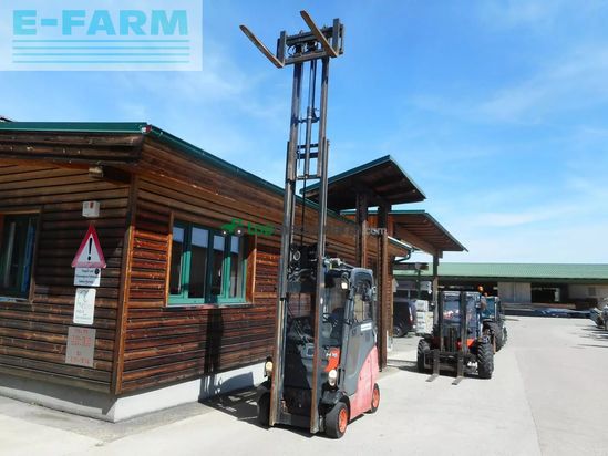 Elevadora - Linde - h16d-01 triplex + ss + kabine