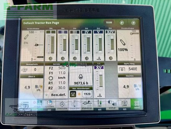 Tractor agrícola - John Deere - 6215r autopower + quicke q7m - fkh fzw