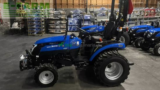 Tractor agrícola - Solis - h26 hst industrihjul og frontlift