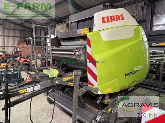 Empacadora gigant - Claas - variant 480 rc pro
