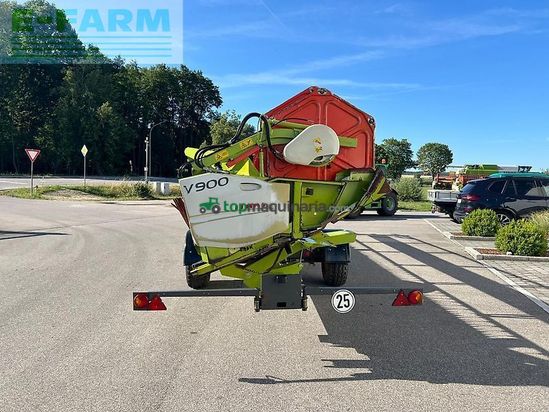 Cabezal - Claas - lexion 600 schneidwerk v900 inkl. transportwagen