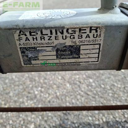 Remolqu agrícola -  - ablinger anhänger / transportanhänger / tiertran