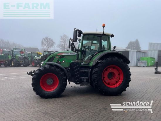 Tractor agrícola - Fendt - 724 vario s4 profi plus