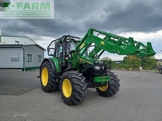 Tractor agrícola - John Deere - 6120m uvv forstschlepper