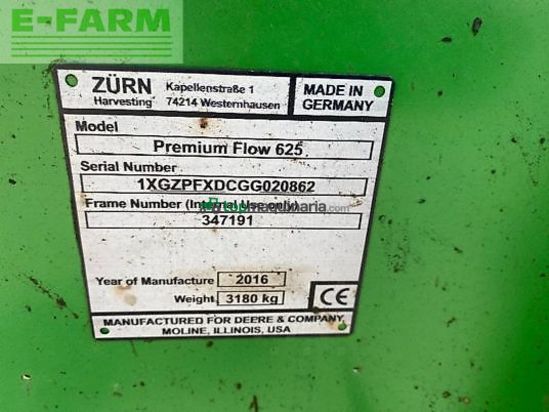 Cosechadora de Cereal - John Deere - t660