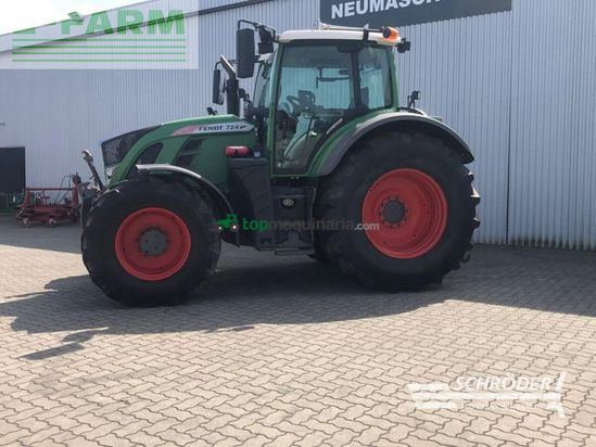 Tractor agrícola - Fendt - 724 vario s4 profi plus