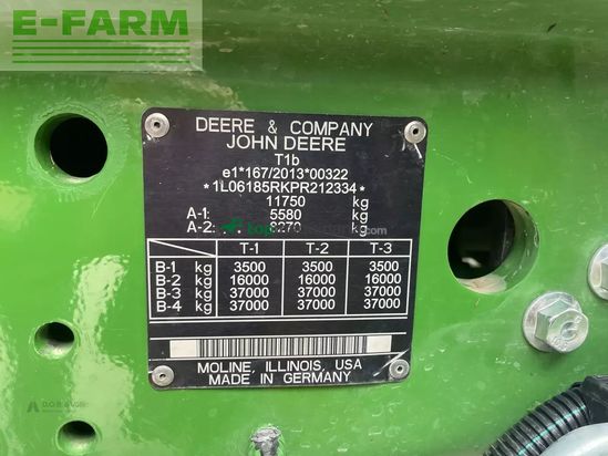 Tractor agrícola - John Deere - 6r185