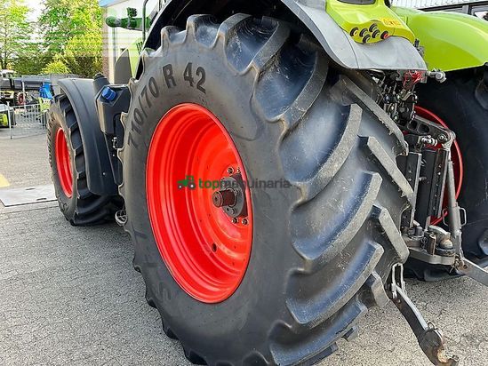 Tractor agrícola - Claas - axion 810 trimble ptg-regelanlage