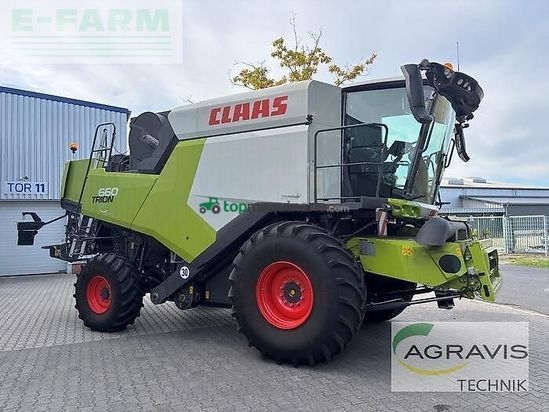Cosechadora de Cereal - Claas - trion 660