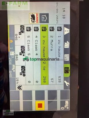 Empacadora gigant - Claas - rollant 630 rc