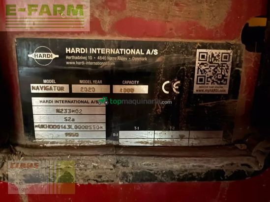 Atomizador - Hardi - navigator 4000