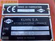 Henificador - Kuhn - gf 4201 hm