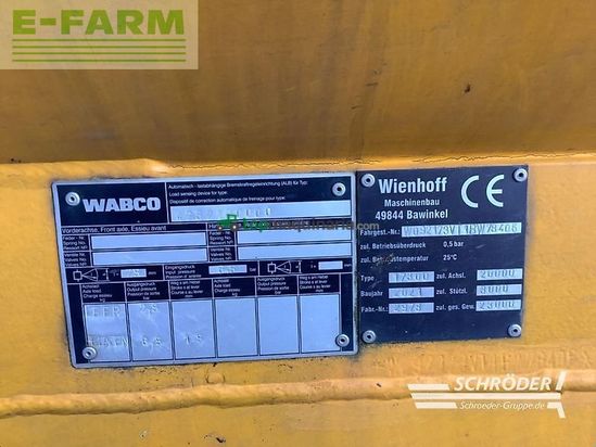 Cuba de purin - Wienhoff - vtw 17300 + vogelsang blackbird 15 m