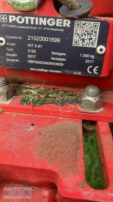 Henificador - Pöttinger - hit 8.81