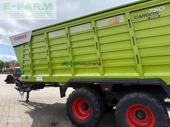 Cinta transportadora de forraje - Claas - cargos 750