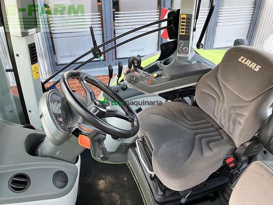 Tractor agrícola - Claas - arion 650 cis + fl140 + maxi-care CIS+