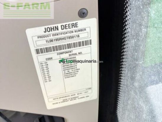 Tractor agrícola - John Deere - john deere 6195r