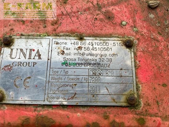 Cultivador - Unia - cross 5 lh, 5 mtr.