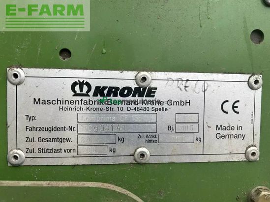 Empacadora gigant - Krone - cf155 xc extreme
