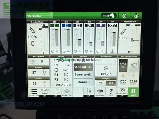 Tractor agrícola - John Deere - 7 r 290