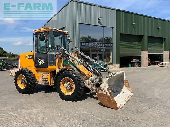 Minicargadora - JCB - 411ht wheeled loading shovel (st23361)