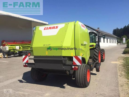 Empacadora gigant - Claas - rollant 520 rc