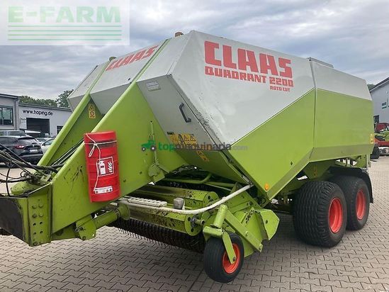 Empacadora gigant - Claas - quadrant 2200
