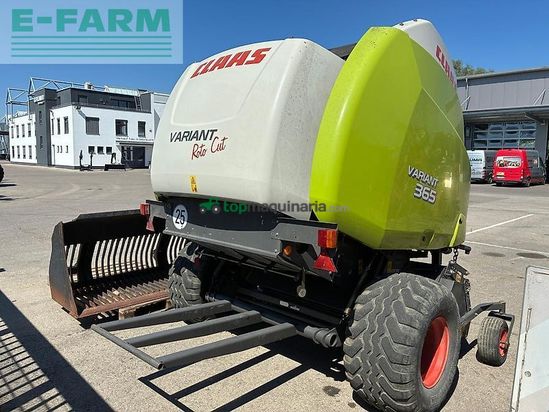 Empacadora gigant - Claas - variant 365 rc
