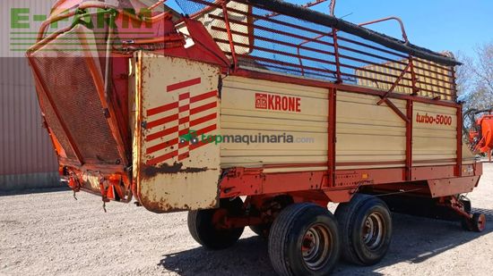 Remolqu agrícola - Krone - turbo 5000