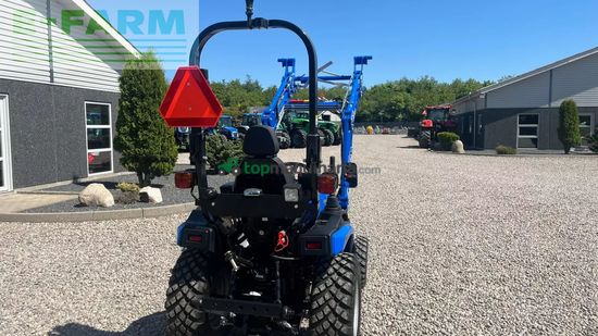 Tractor agrícola - Solis - h26 hst med frontlæsser og gardenpro dæk