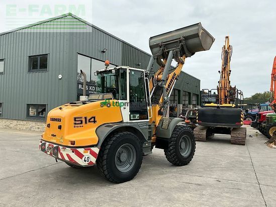 Minicargadora - Liebherr - 514 stereo wheeled loading shovel (st23960)