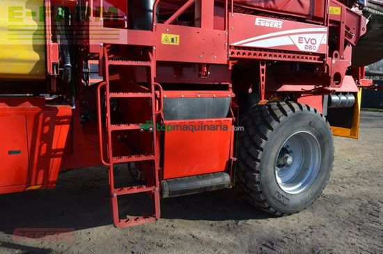 Cosechadora - arrancadora de patata - Grimme - evo 260 clodsep