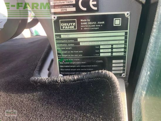 Tractor agrícola - Deutz-Fahr - agrotron 9340 ttv