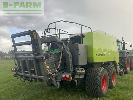 Empacadora gigant - Claas - quadrant 5200 fc tandem