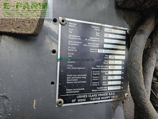 Empacadora gigant - Claas - rollant 355 rc uniwrap