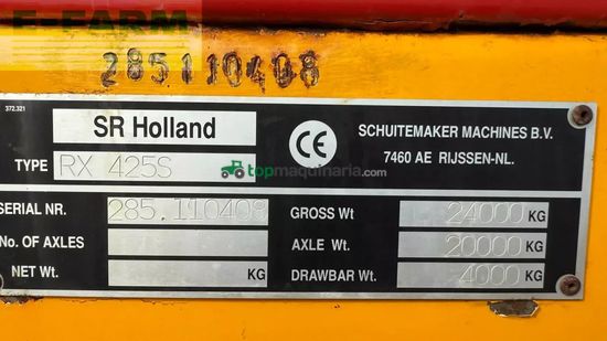 Remolqu agrícola - Schuitemaker - rapide 2085