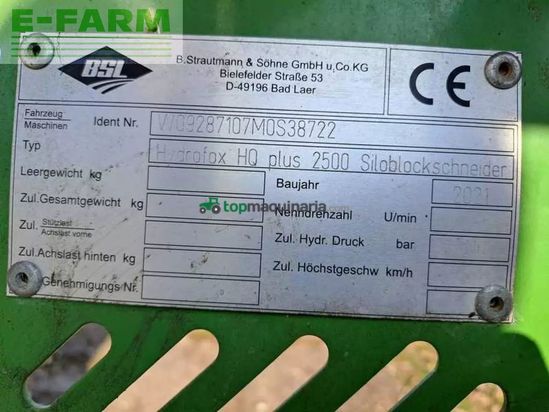 Esparcidor - Strautmann - hydrofox hq plus 2500