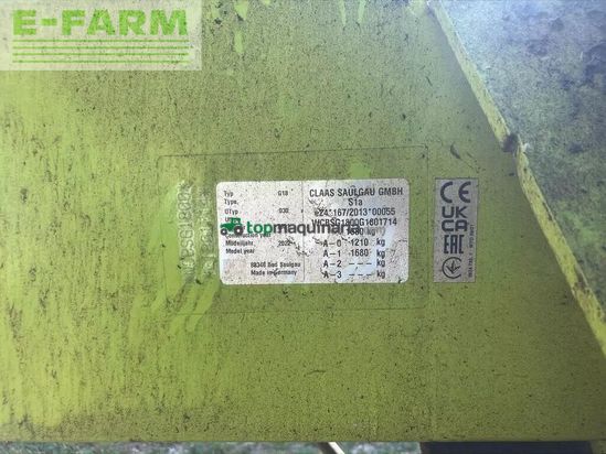 Rastrillo - Claas - liner 1900