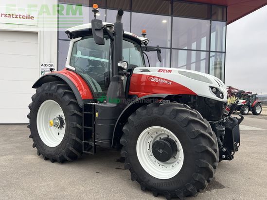 Tractor agrícola - Steyr - 6280 absolut cvt CVT