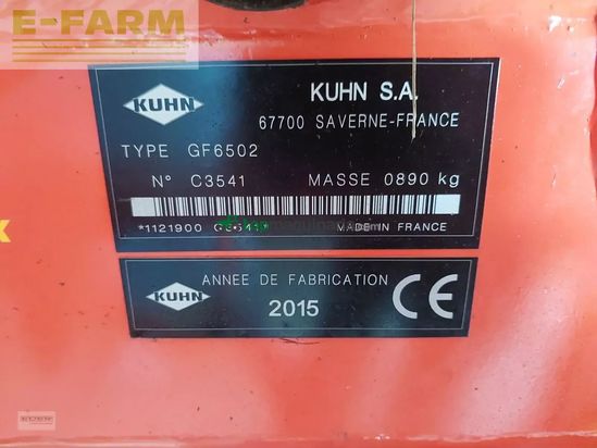 Henificador - Kuhn - gf 6502