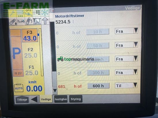 Tractor agrícola - New Holland - t7.315 ac