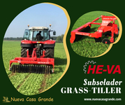 Descompactador - subsolador HE-VA - GRASS-TILLER para línea clave HE-VA