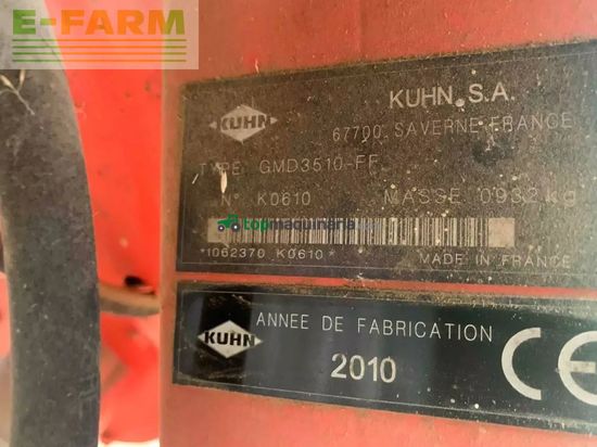 Cortacésped manual - Kuhn - gmd 3510
