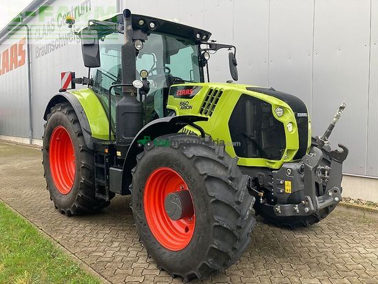 Tractor agrícola - Claas - arion 660 cmatic