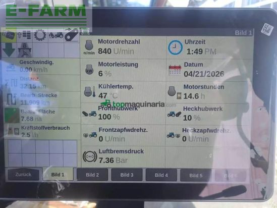 Tractor agrícola - Case IH - maxxum 145 multicontroller
