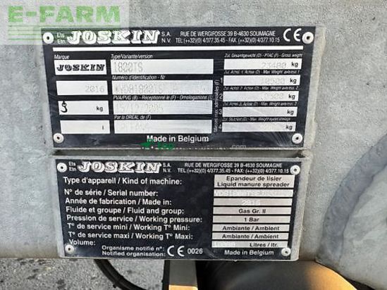 Cuba de purin - Joskin - komfort 2