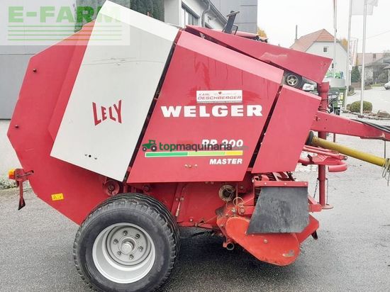Empacadora gigant - Welger - / lely rp 200 master rundballenpresse