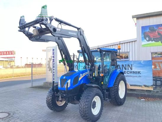 Tractor agrícola - New Holland - t4.75s,klima,druckluft,kriechgang S