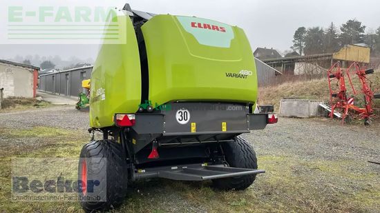 Empacadora gigant - Claas - variant 480 rc pro
