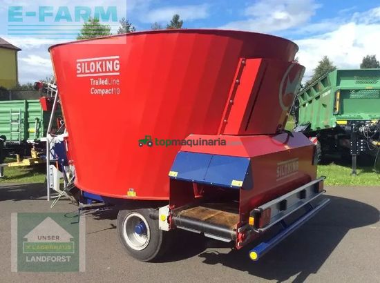 Remolqu esparcidor - Siloking - trailedline classic compact 10-t